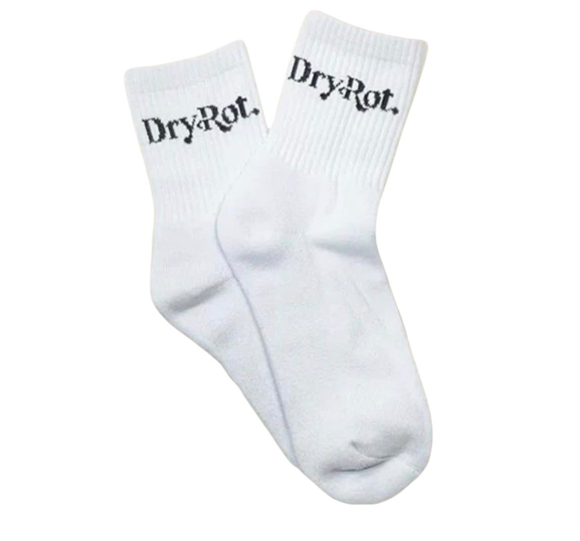 Dry Rot White Socks (1 pack)