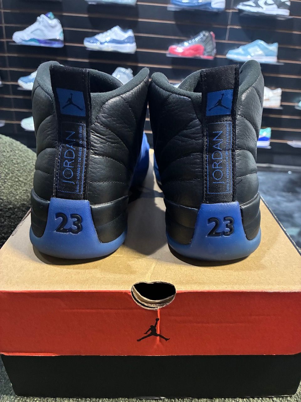 Jordan 12 Retro Black Game Royal - Used/Worn