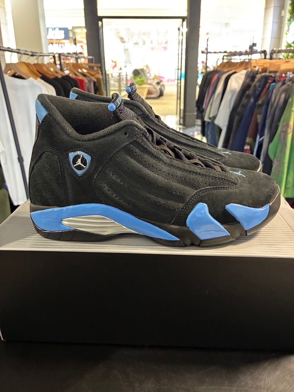 Jordan 14 Retro Black University Blue (2026) - Used/Worn