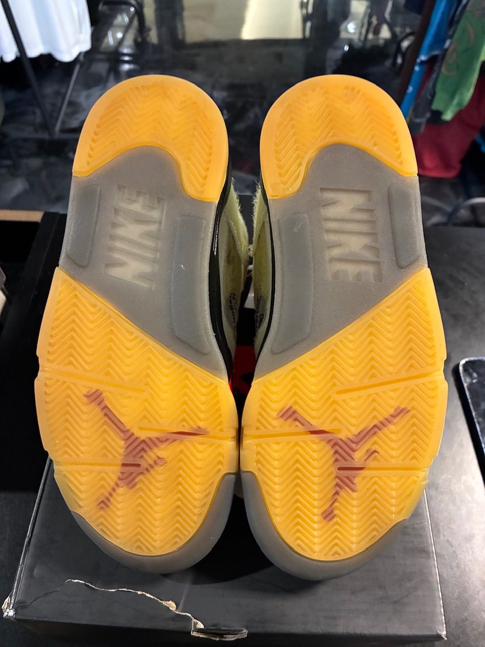 Jordan 5 Retro Off-White Sail - Used/Worn