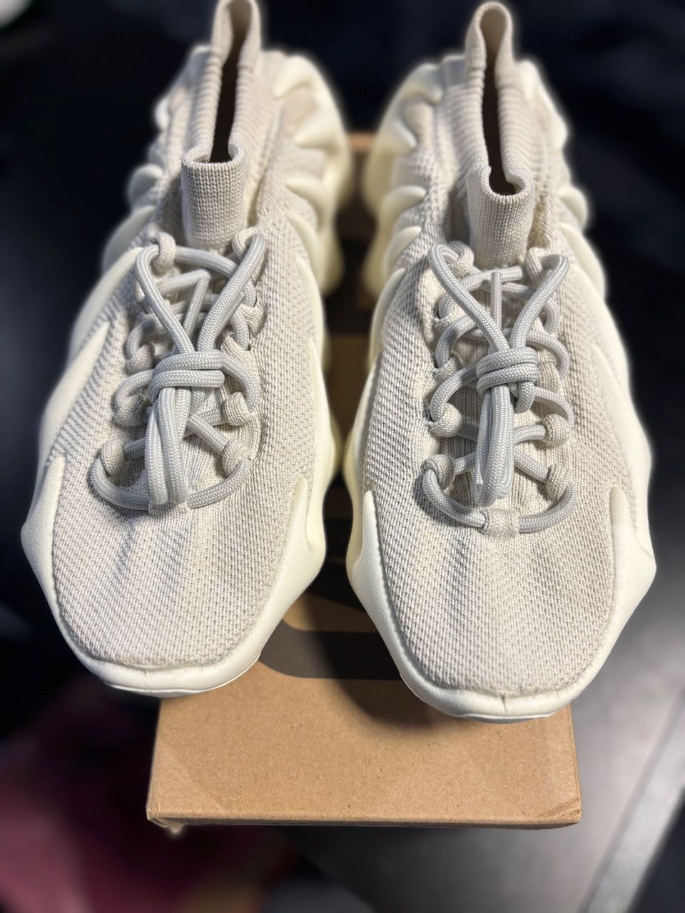 adidas Yeezy 450 Cloud White - Used/Worn