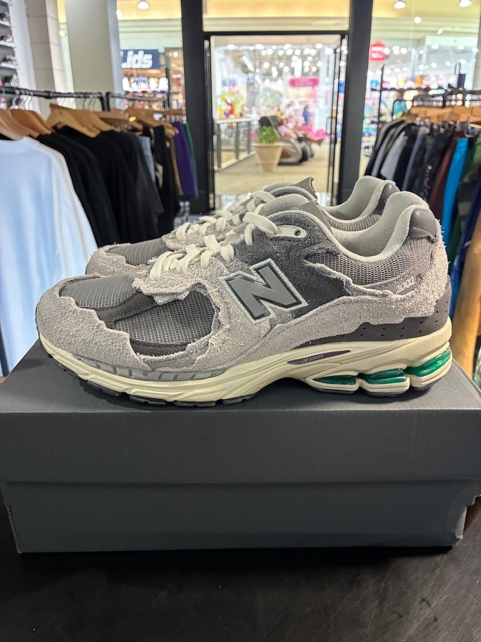 New Balance 2002R Protection Pack Rain Cloud - Used/Worn
