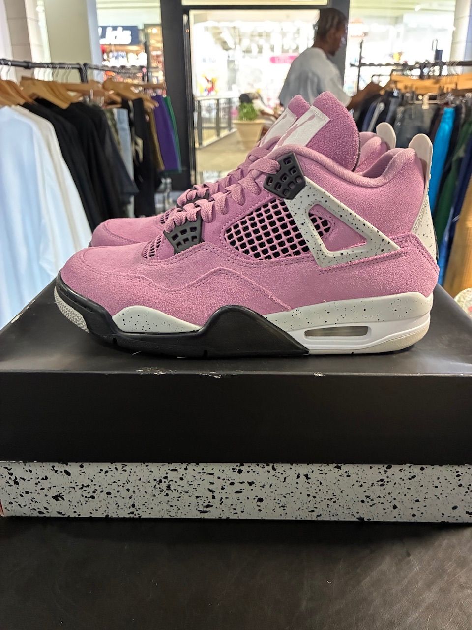Jordan 4 Retro Orchid (Women's) - Used/Worn