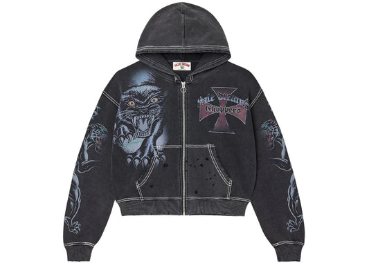 Vale Forever Hardy Boyz Zip Up Hoodie Black