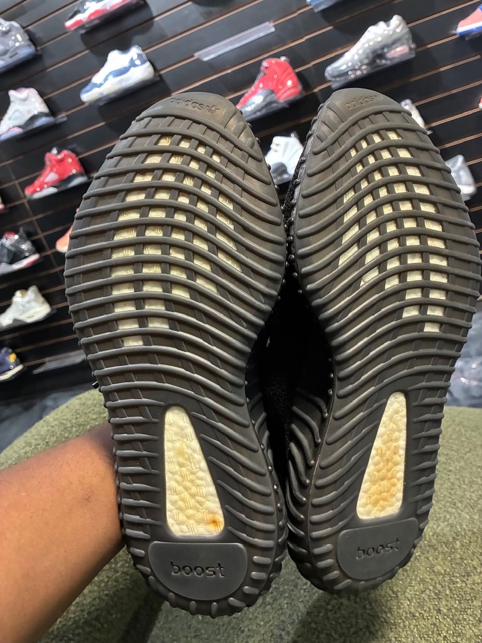 adidas Yeezy Boost 350 V2 Black Red - No Box/Used