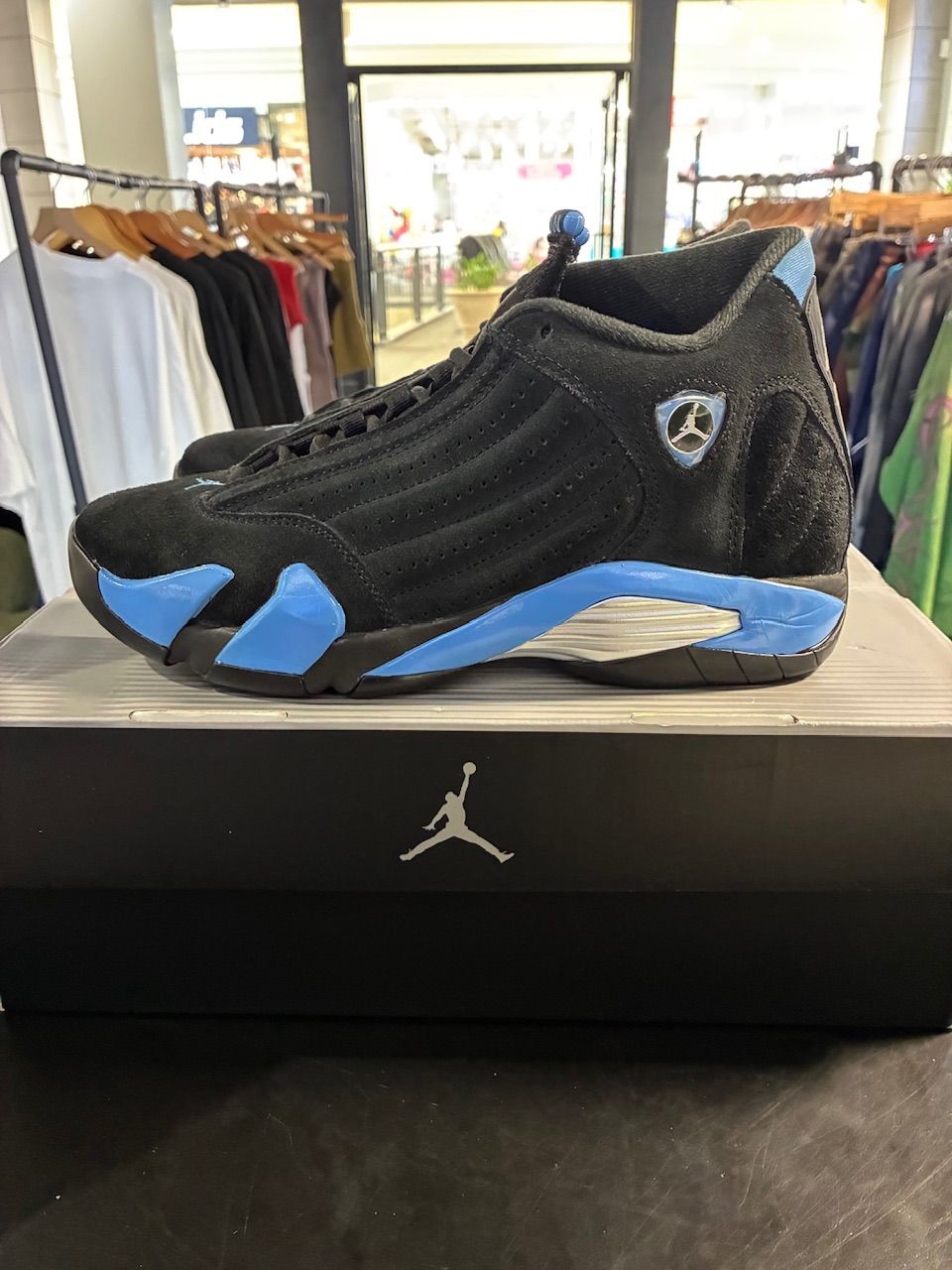 Jordan 14 Retro Black University Blue (2026) - Used/Worn