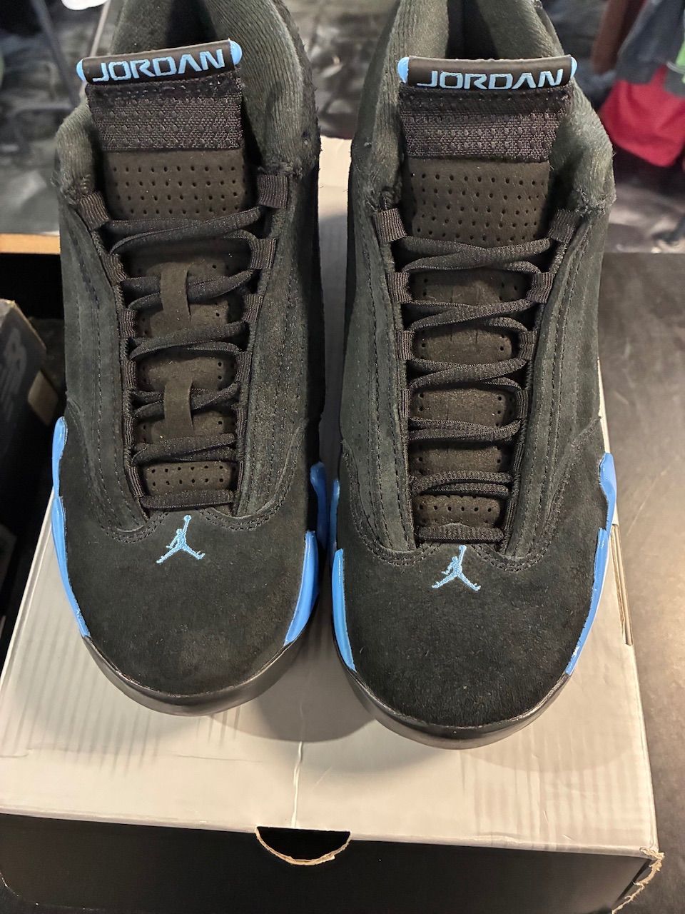 Jordan 14 Retro Black University Blue (2026) - Used/Worn
