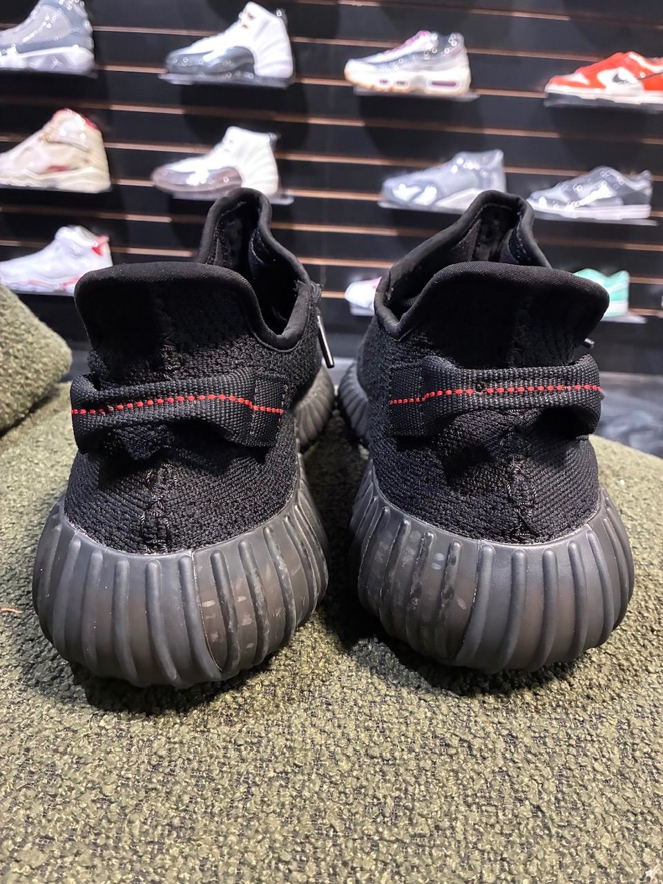 adidas Yeezy Boost 350 V2 Black Red - No Box/Used