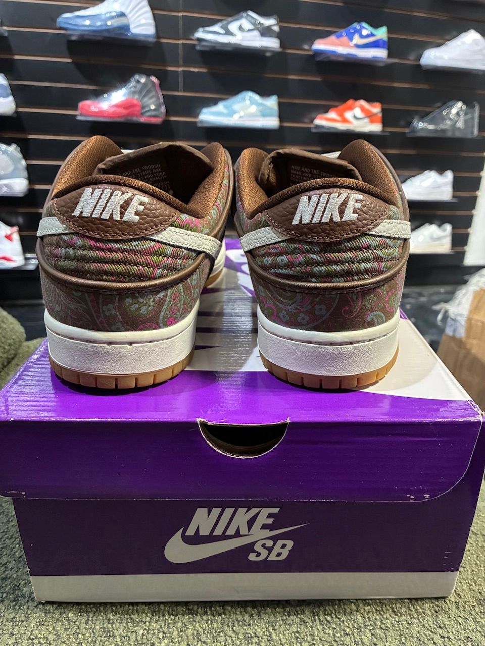 Nike SB Dunk Low Pro Paisley Brown - Used/Worn