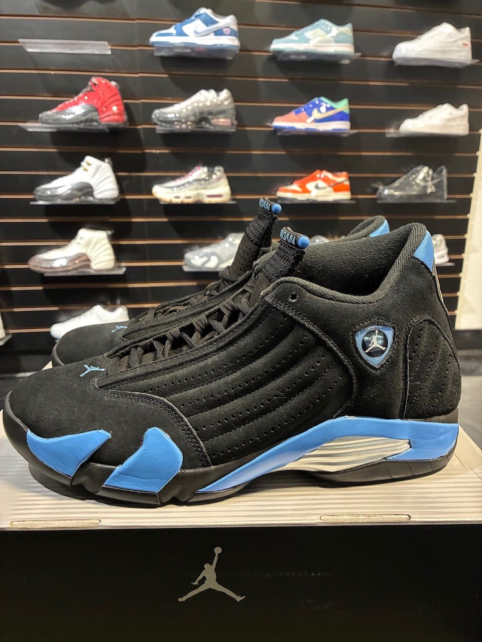Jordan 14 Retro Black University Blue (2026) - Used/Worn