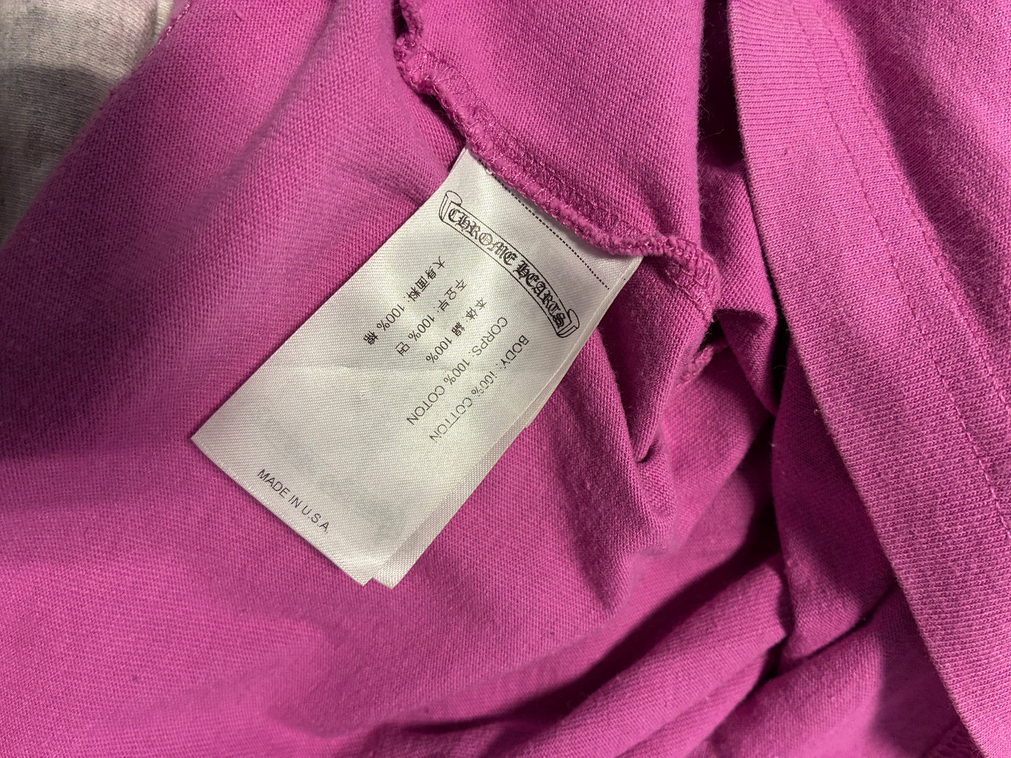 Chrome Hearts Matty Boy Spider Web T-shirt Purple - Used/Worn