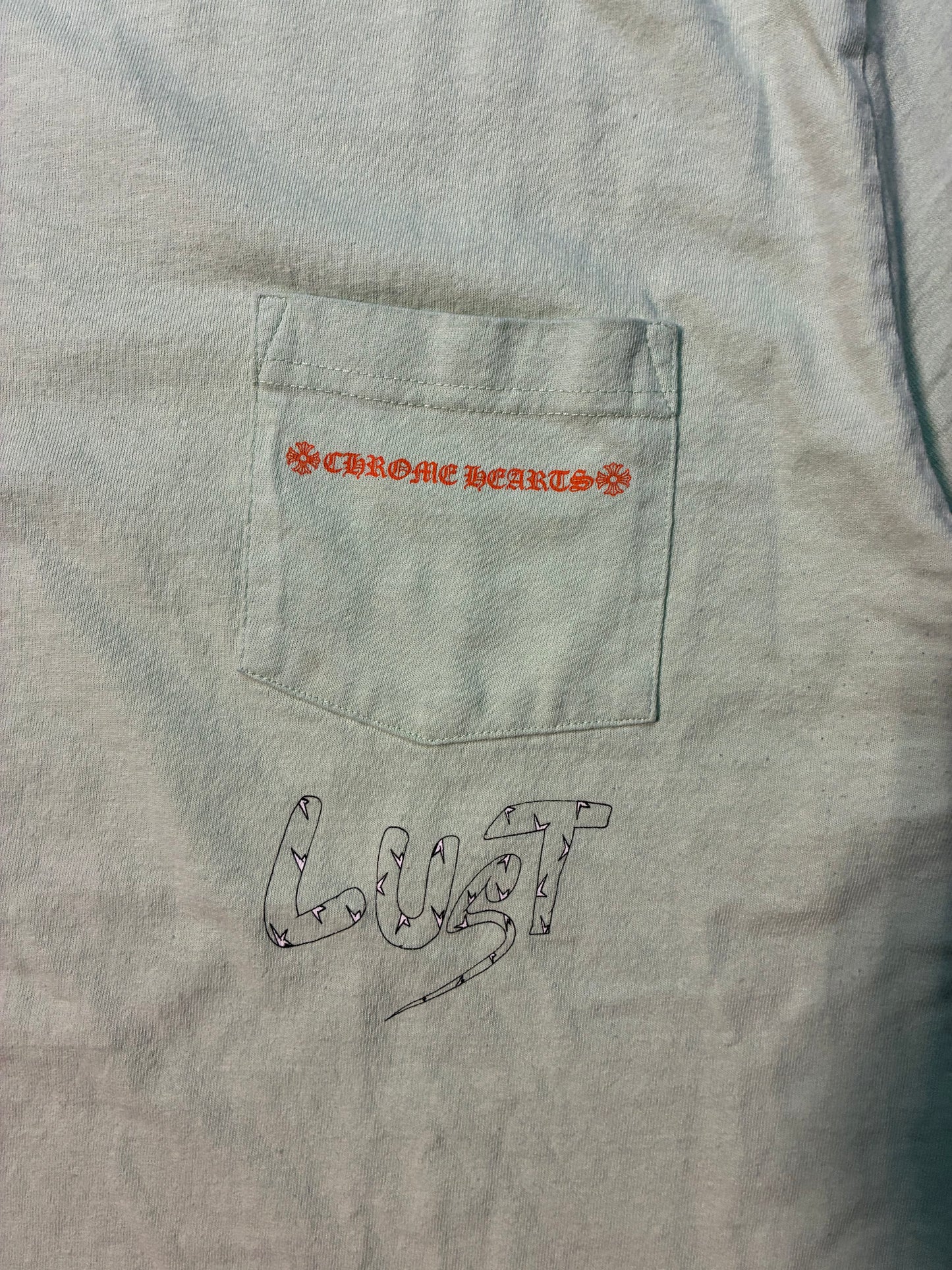 Chrome Hearts Matty Boy Lust T-Shirt Green - Used/Worn
