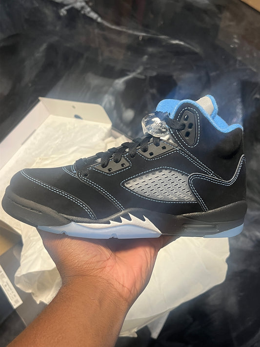 Jordan 5 Retro Black University Blue (2026) (GS)