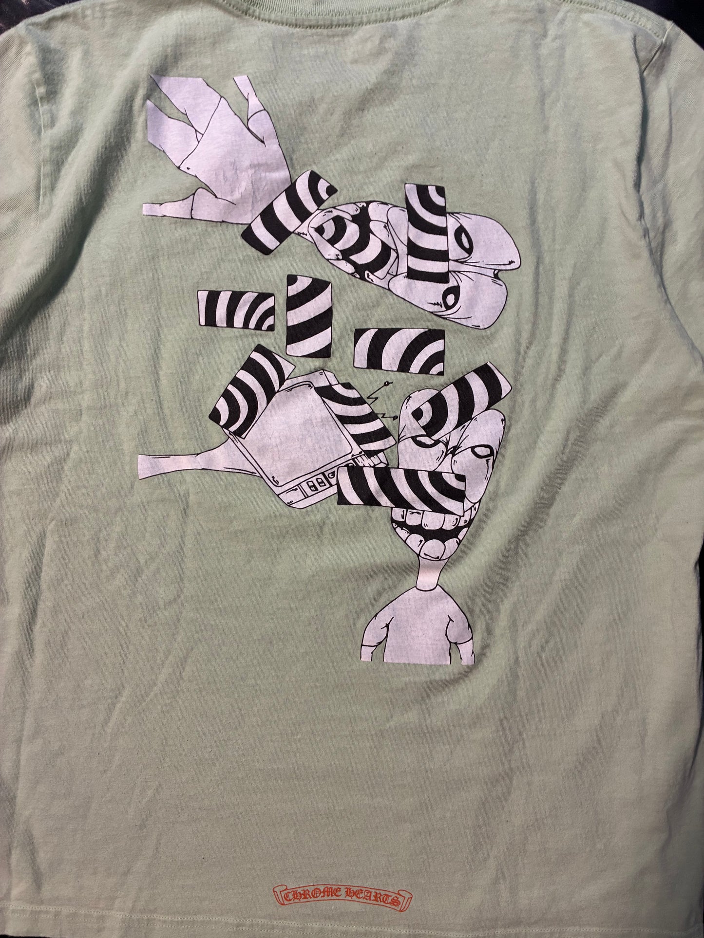 Chrome Hearts Matty Boy Lust T-Shirt Green - Used/Worn
