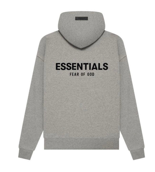 Fear of God Essentials Pullover Hood Dark Heather Oatmeal
