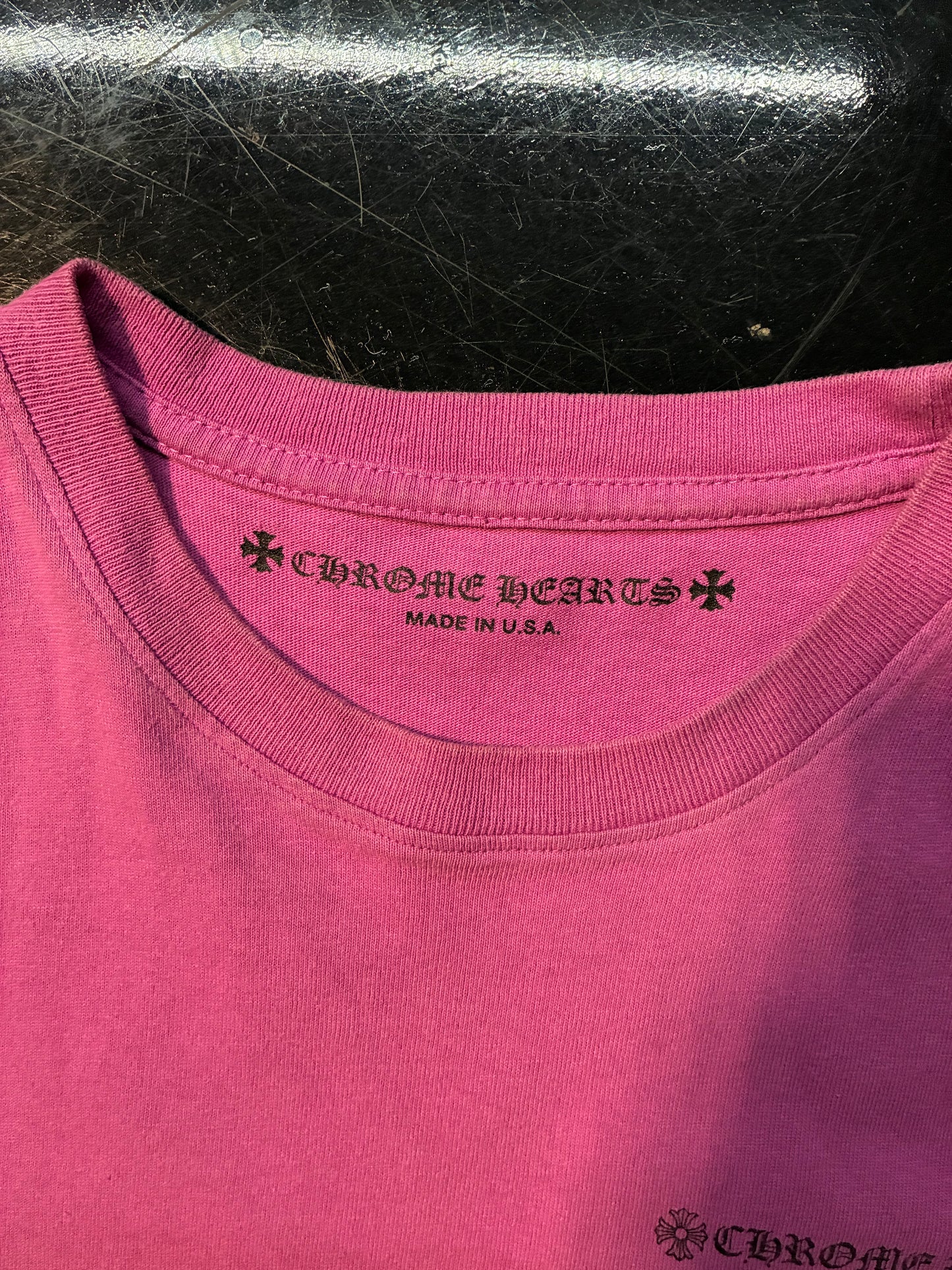 Chrome Hearts Matty Boy Spider Web T-shirt Purple - Used/Worn