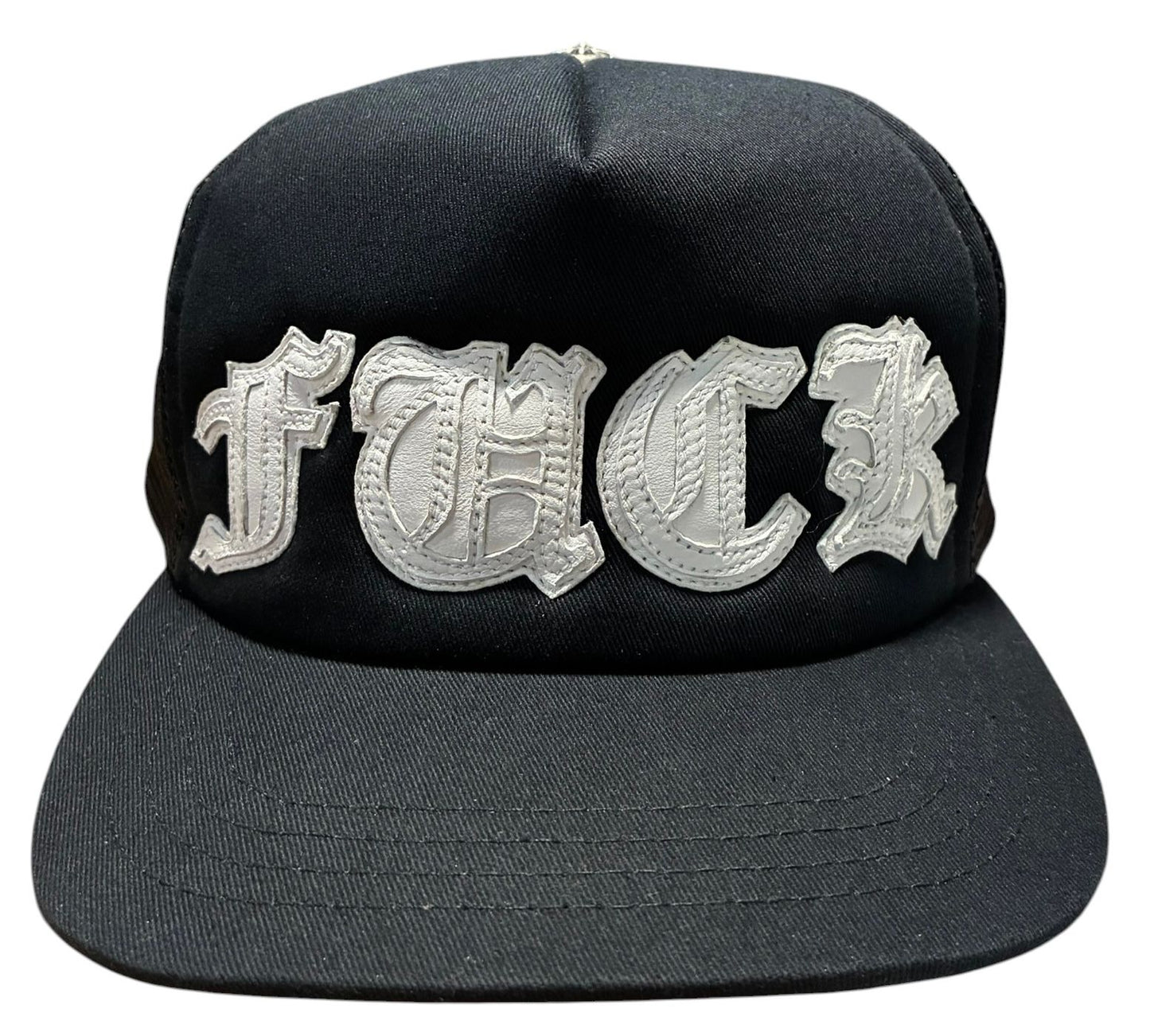 Chrome Hearts F*ck Leather Patch Hat