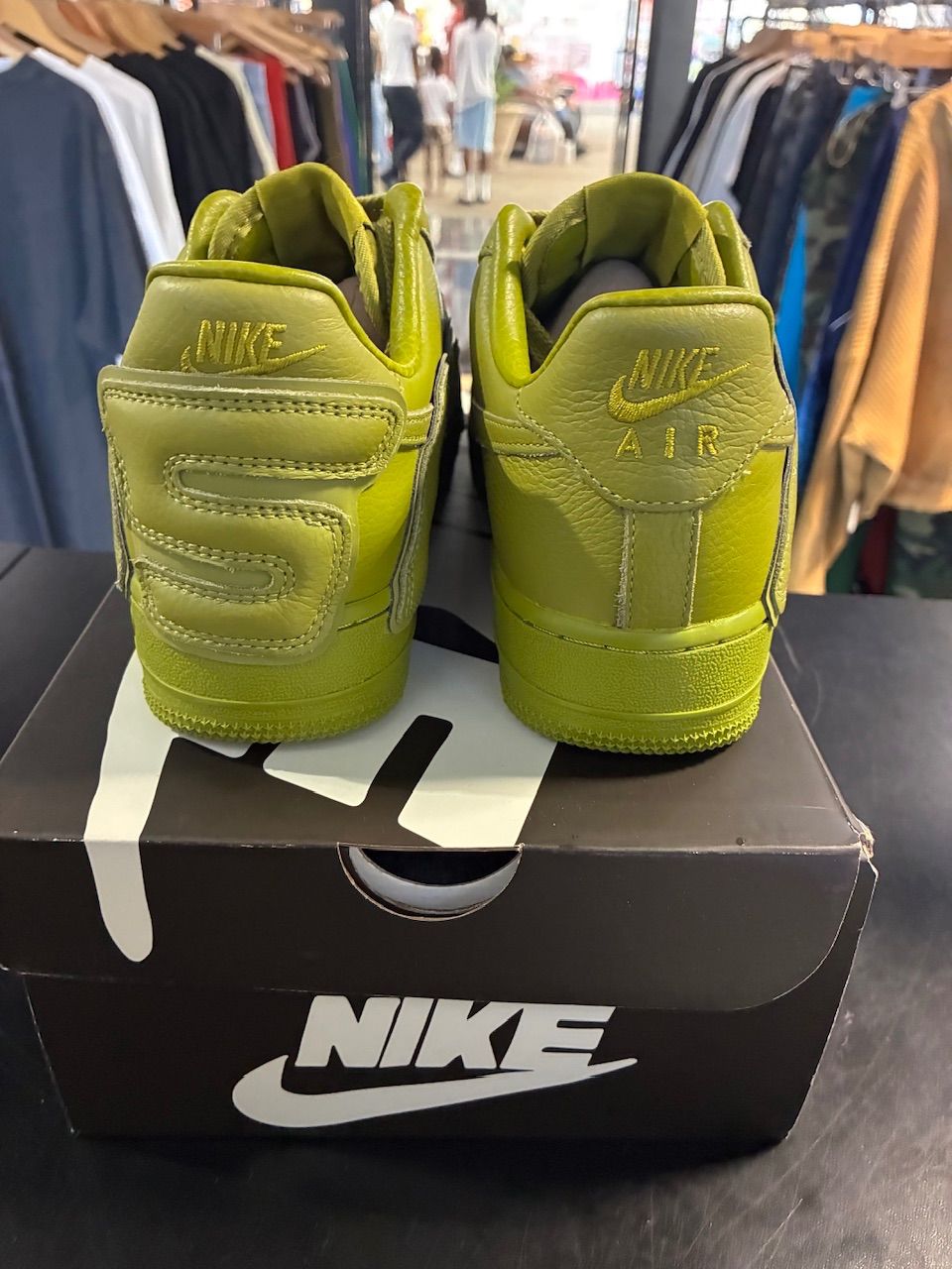 Nike Air Force 1 Low Cactus Plant Flea Market Moss - Used/Worn