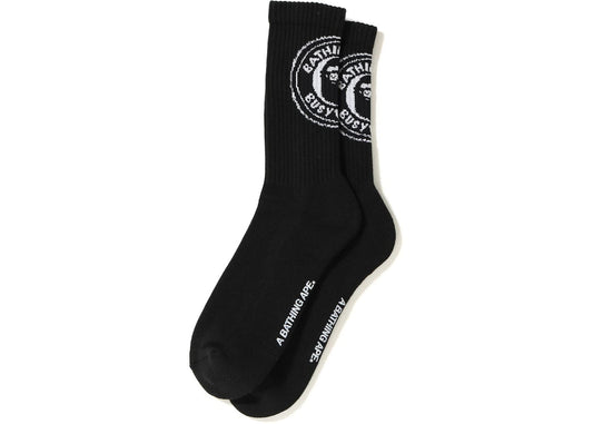 BAPE BWS Socks Black
