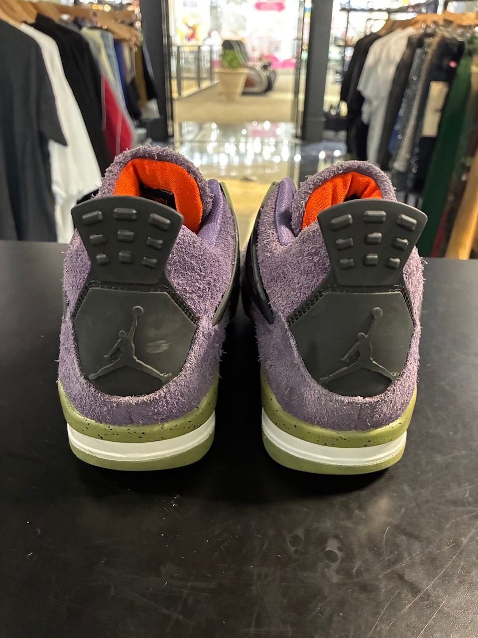 Jordan 4 Retro Canyon Purple (Women's) - No Box/Used