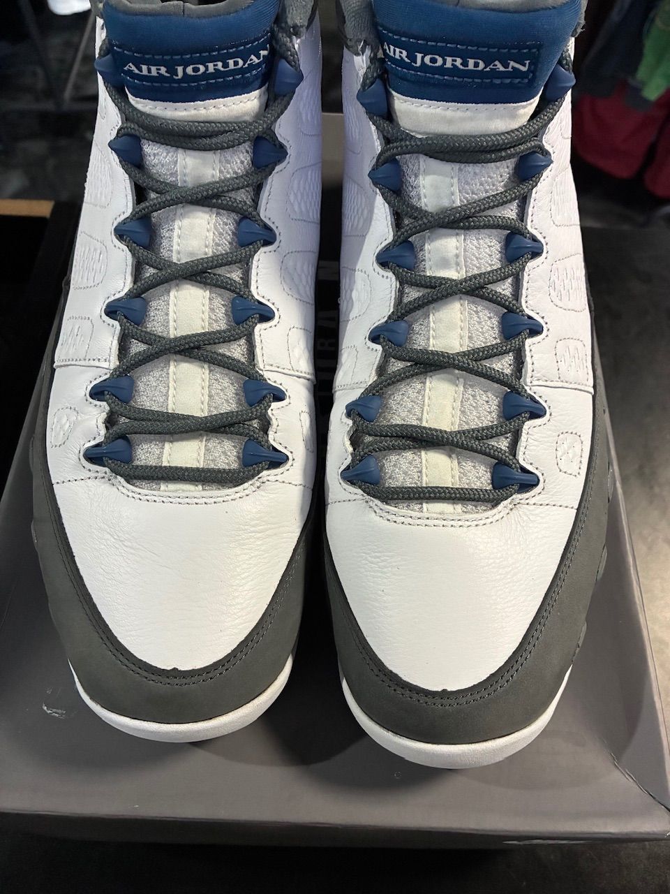 Jordan 9 Retro Flint Grey French Blue (2026) - Used/Worn