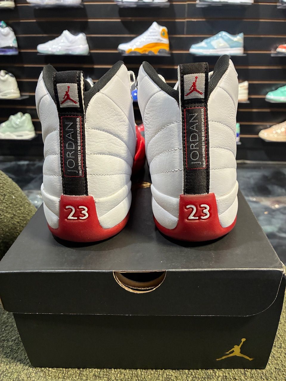 Jordan 12 Retro Cherry (2023) (GS) - Used/Worn