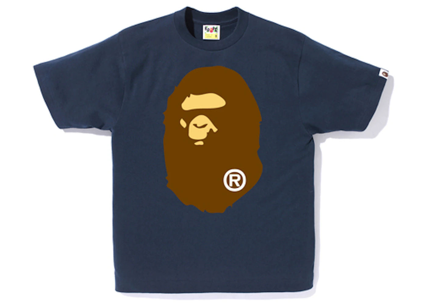 BAPE Big Ape Head Tee Navy