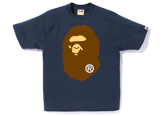 BAPE Big Ape Head Tee Navy