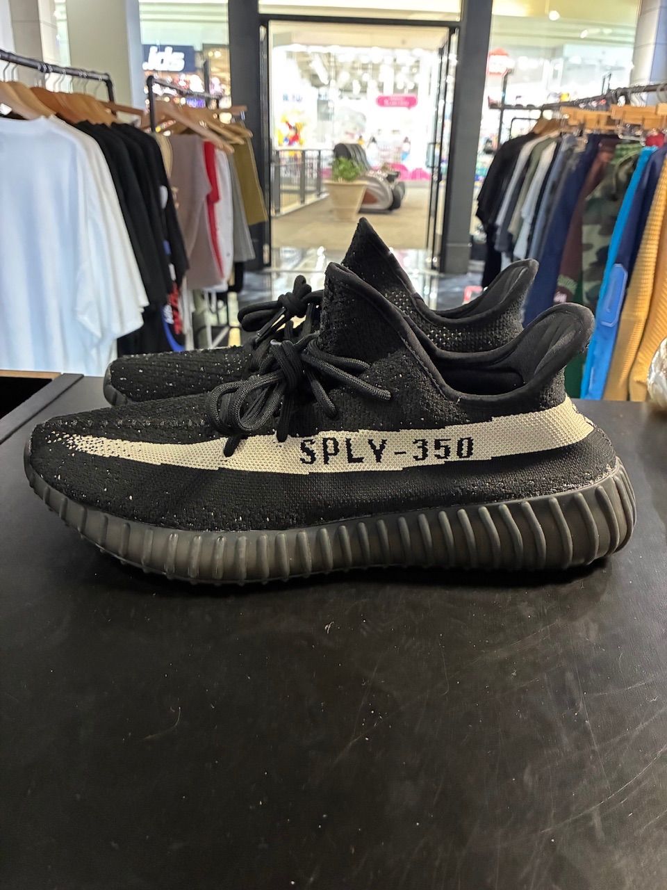 adidas Yeezy Boost 350 V2 Core Black White - No Box/Used
