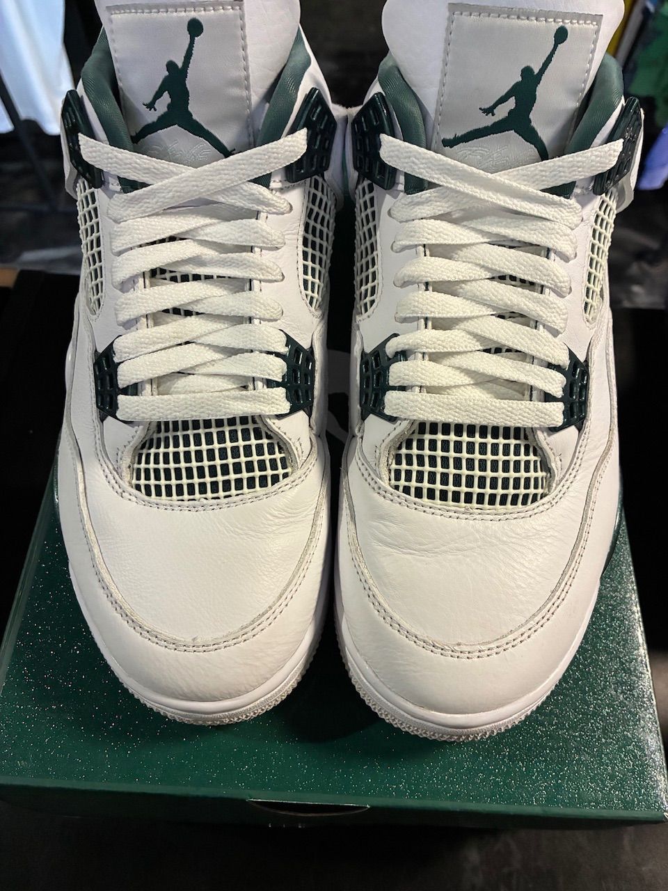 Jordan 4 Retro Oxidized Green - Used/Worn