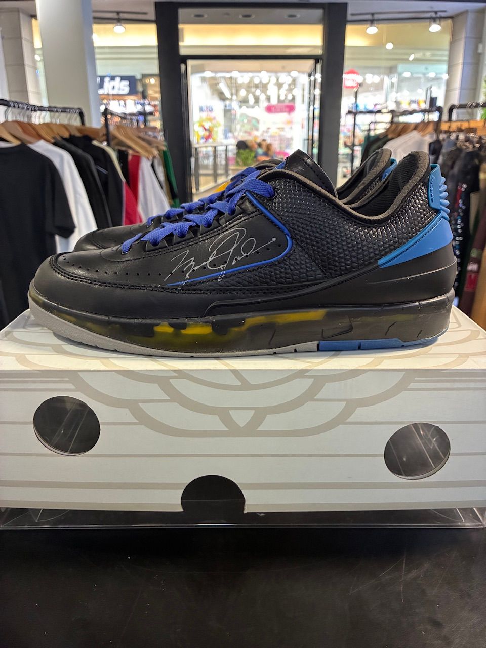 Jordan 2 Retro Low SP Off-White Black Blue - Used/Worn