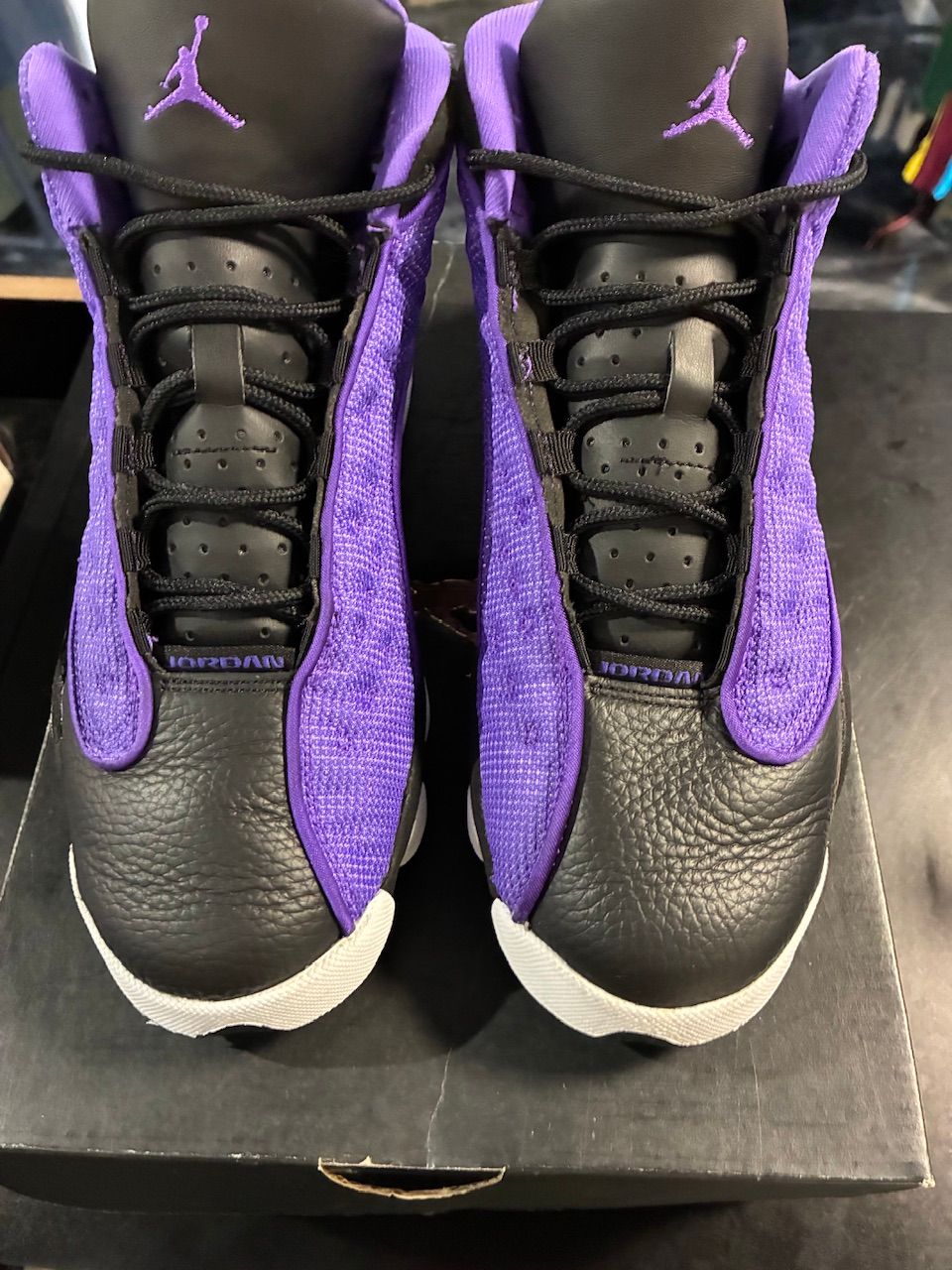 Jordan 13 Retro Purple Venom (GS) - Used/Worn