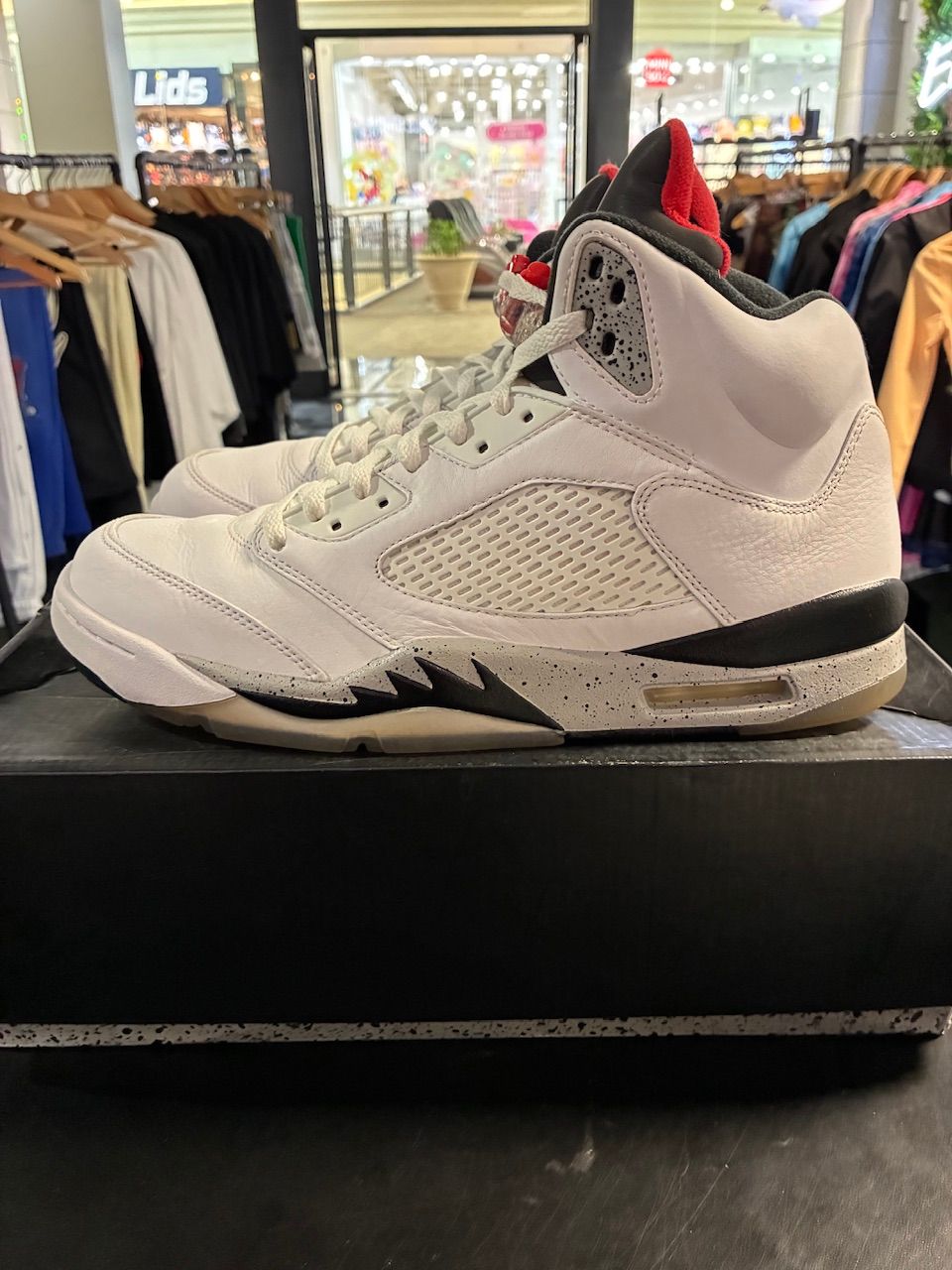 Jordan 5 Retro White Cement - Used/Worn