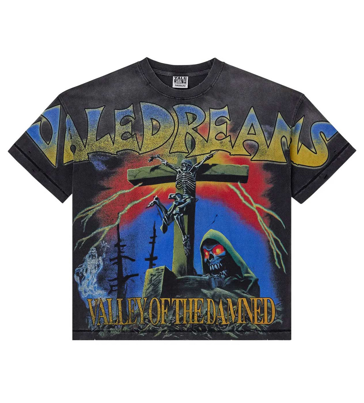 Vale Forever Damned Tee Black