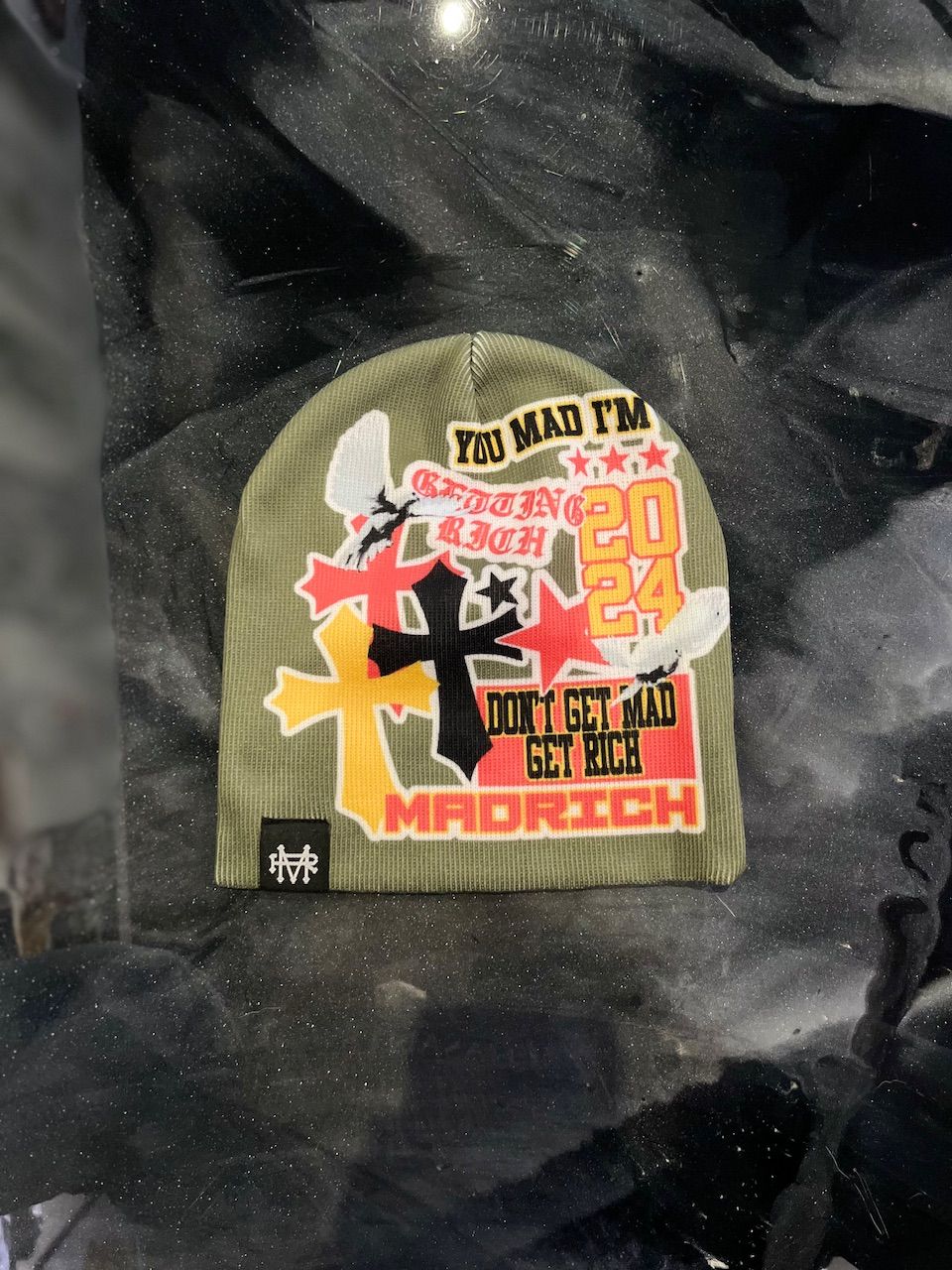 MAD Rich Olive Green Beanie