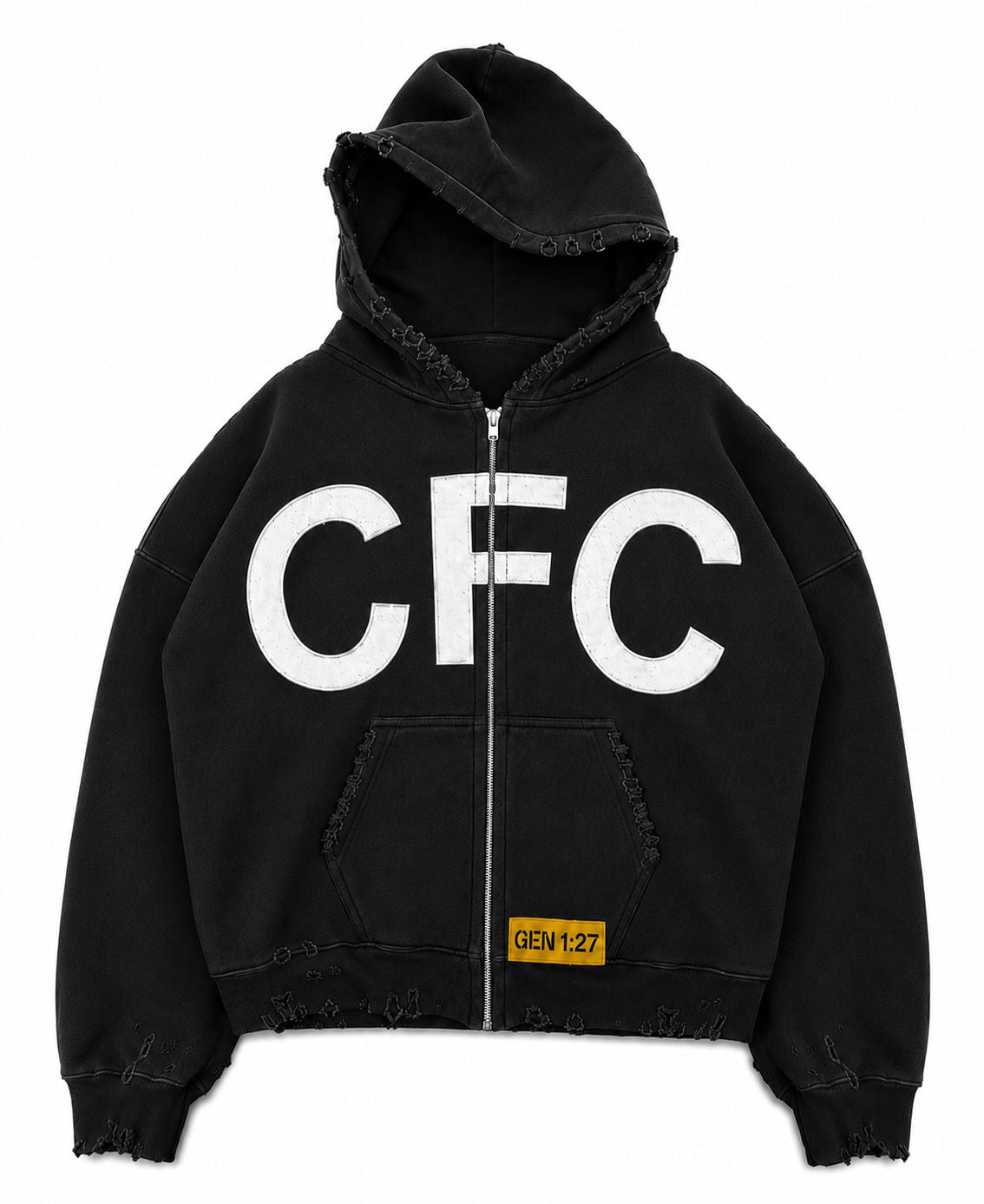 Cutfromdacloth Black Jacket