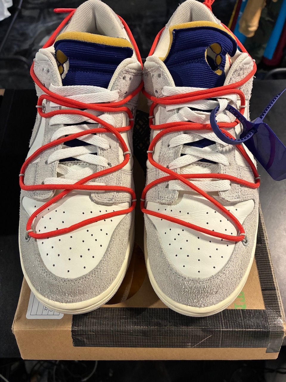 Nike Dunk Low Off-White Lot 13 - Used/Worn