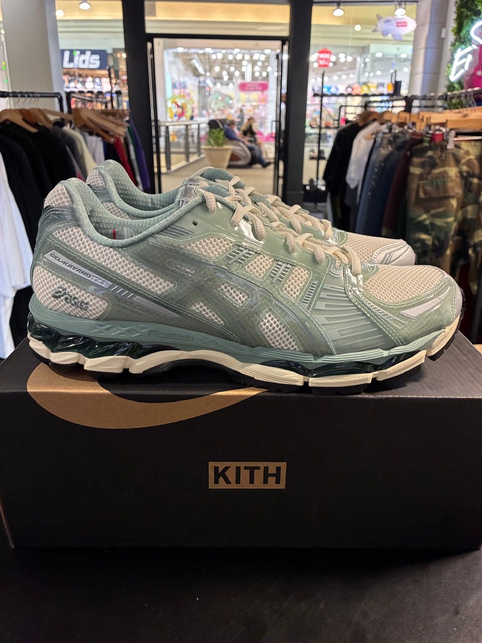 ASICS Gel-Kayano 12.1 Kith Cream Sage - Used/Worn