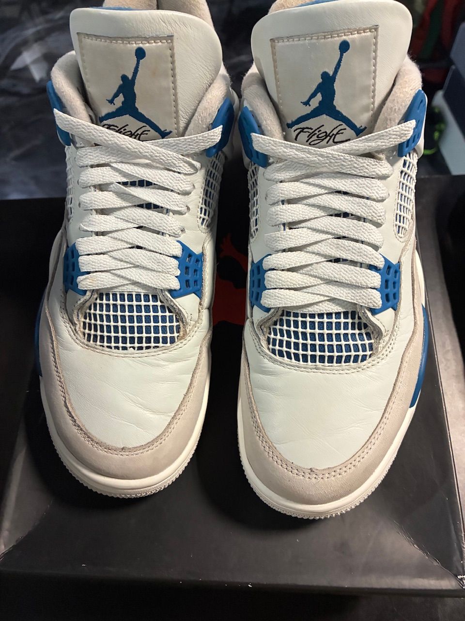 Jordan 4 Retro Military Blue (2024) - Used/Worn