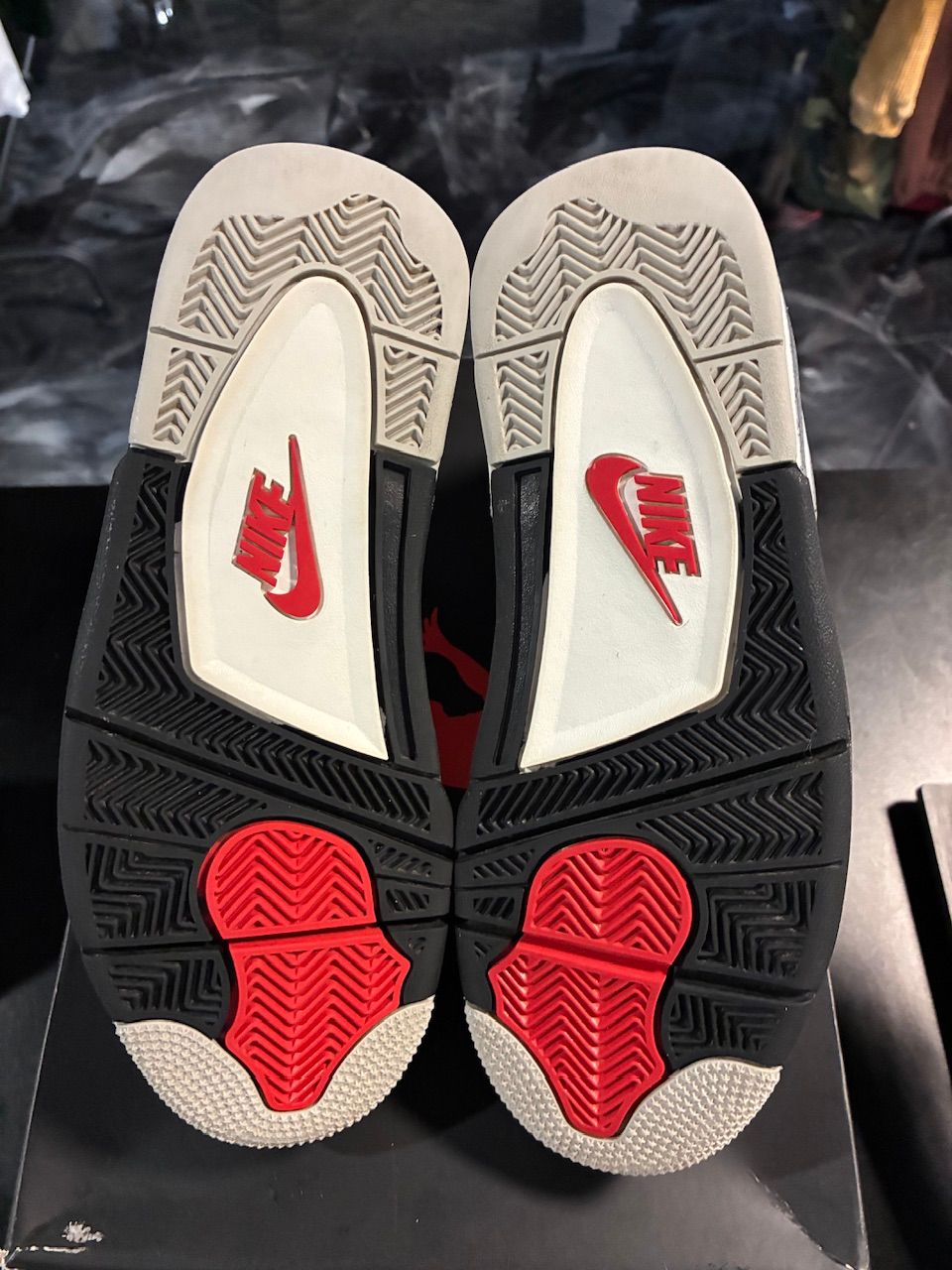 Jordan 4 Retro White Cement (2025) - Used/Worn