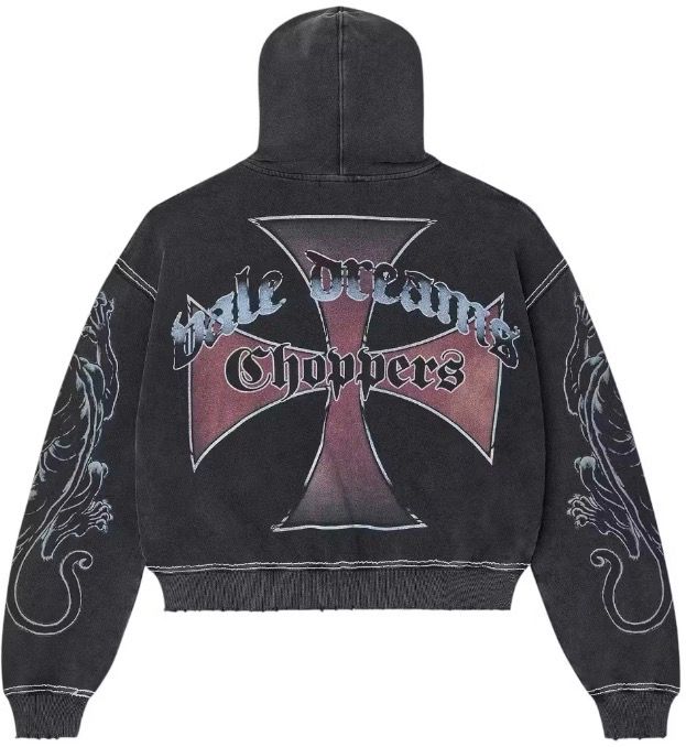 Vale Forever Hardy Boyz Zip Up Hoodie Black