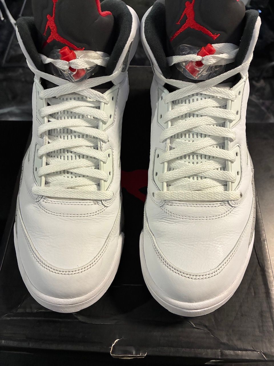 Jordan 5 Retro White Cement - Used/Worn