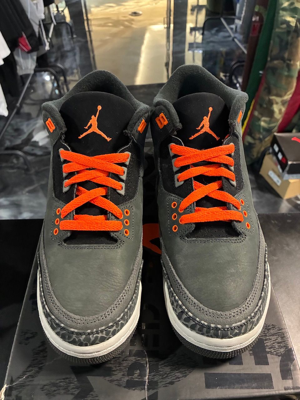 Jordan 3 Retro Fear Pack (2023) (GS) - Used/Worn