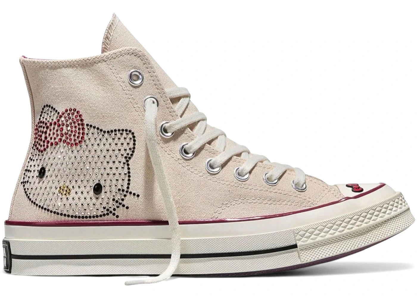 Converse Chuck 70 Hi Hello Kitty Swarovski Egret