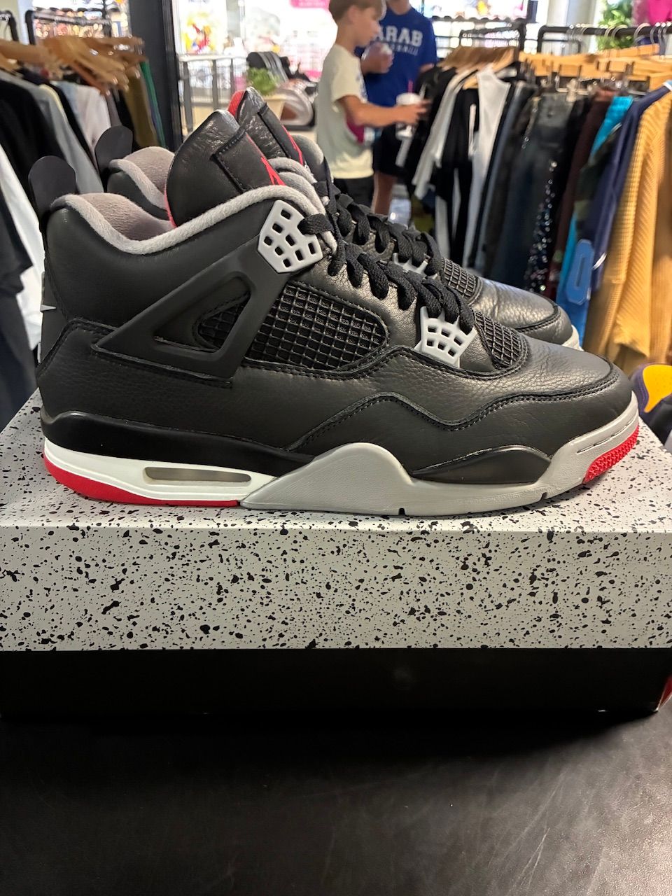 Jordan 4 Retro Bred Reimagined - Used/Worn