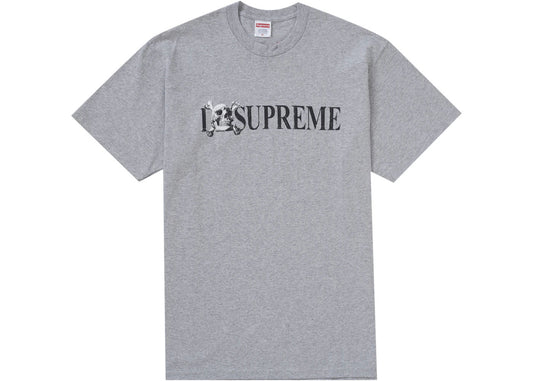 Supreme Skull Tee Heather Grey