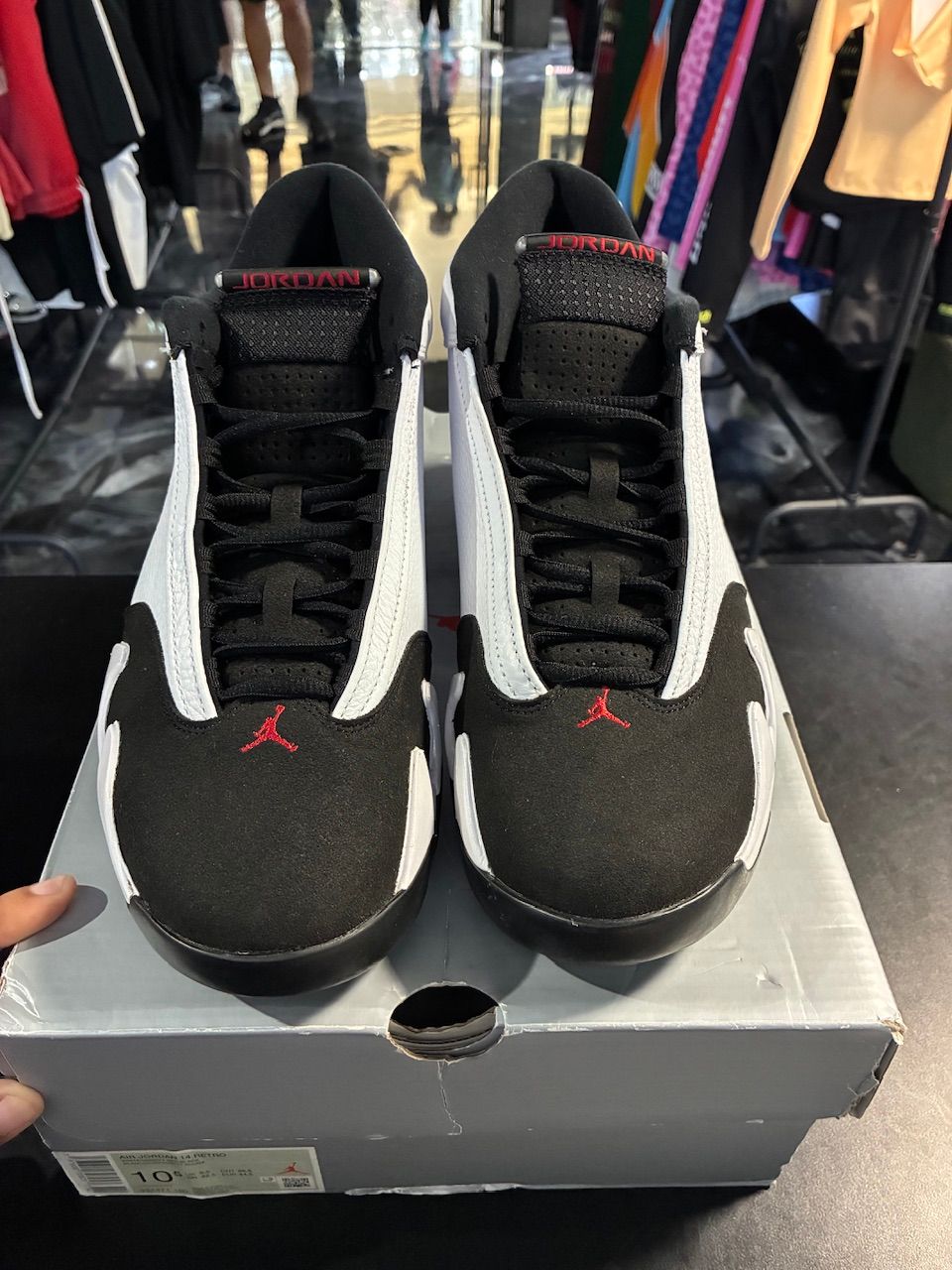 Jordan 14 Retro Black Toe (2024) - Used/Worn