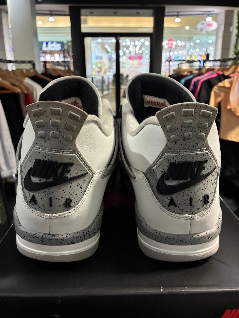 Jordan 4 Retro White Cement (2025) - Used/Worn