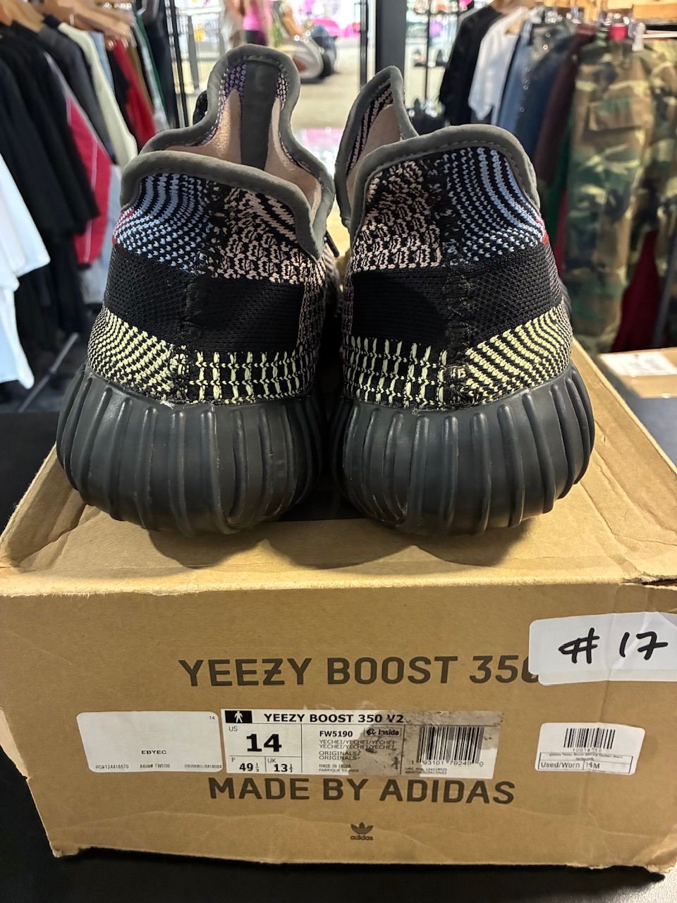 adidas Yeezy Boost 350 V2 Yecheil (Non-Reflective) - Used/Worn