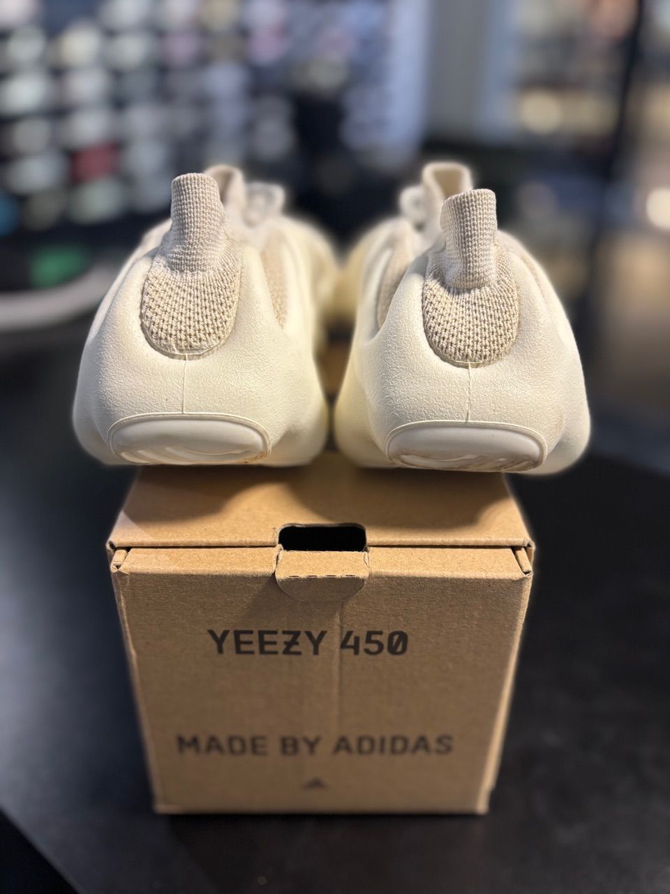 adidas Yeezy 450 Cloud White - Used/Worn
